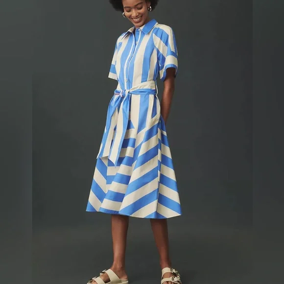 tracy reese midi dress Audrey Frock XS / Irregular Dots